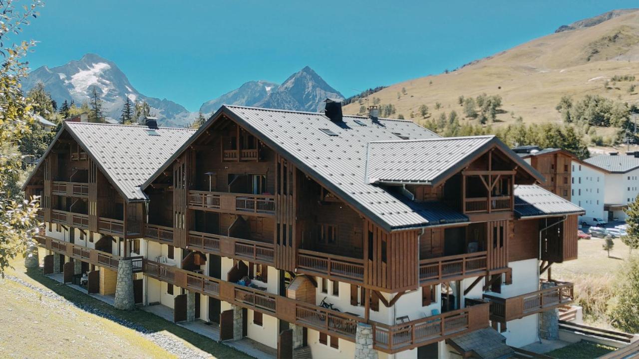 T2 Meuble Tourisme 3 Etoiles, Pied Des Pistes-Parking Prive Avec Balcon Et Superbe Vue Apartment Les Deux Alpes Exterior photo