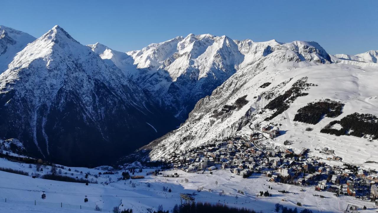 T2 Meuble Tourisme 3 Etoiles, Pied Des Pistes-Parking Prive Avec Balcon Et Superbe Vue Apartment Les Deux Alpes Exterior photo